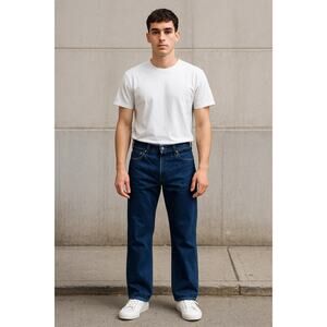 Classic Vintage Dark Wash Straight Leg Jeans Levi’s Premium Men’s W32 L30